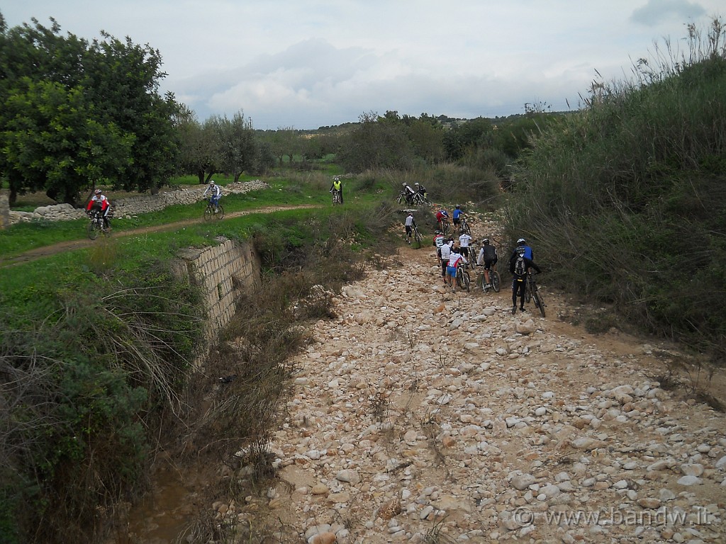 DSCN8388.JPG - Molti tratti sono fangosi e pietrosi e quindi alcune volte si spinge per impraticabilità del fondo