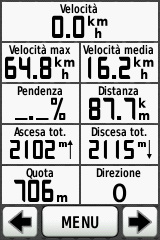 21532.bmp - Screen shot Garmin all'arrivo