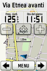 21542.bmp - Screen shot Garmin all'arrivo