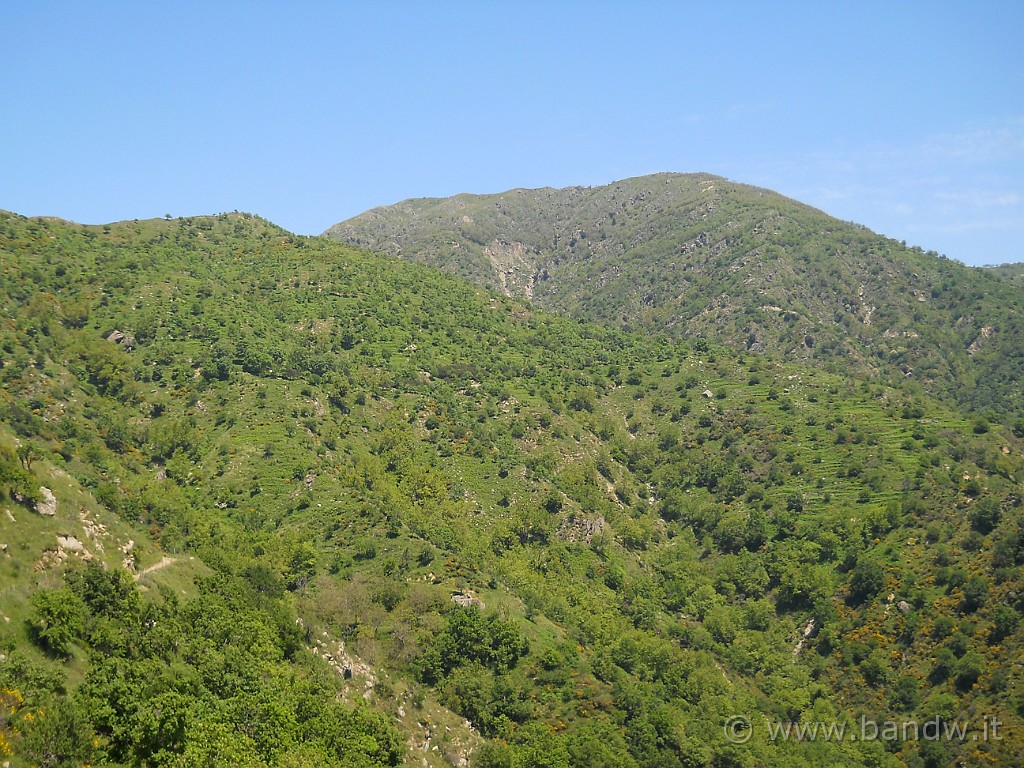 DSCN4712.JPG - Dopo un bel pò di km, ci guardiamo alle nostre spalle per vedere da dove è iniziata la nostra discesa