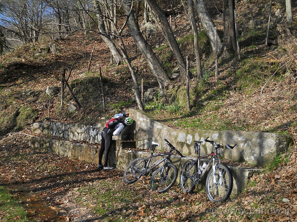 DSCN8554.JPG - Altra sorgente sotto monte Vernà dove noi molto prontamente ci fermiamo per abbeverarci